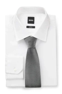 BOSS ONE Silk tie with jacquard pattern