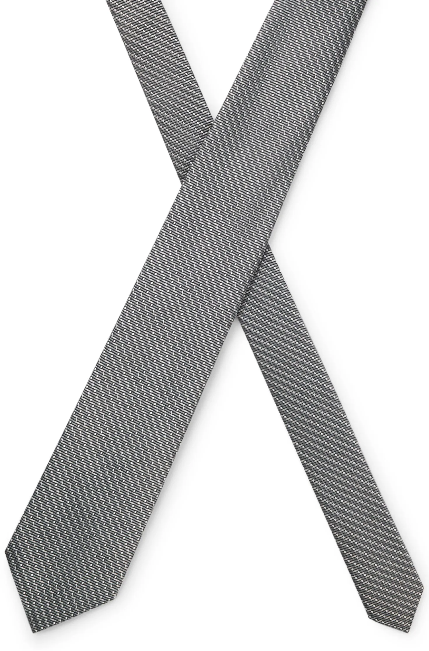 BOSS ONE Silk tie with jacquard pattern