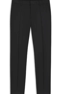 BOSS ONE Slim-fit trousers in virgin-wool serge