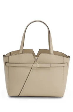 BOSS Revers small leather tote bag with belt detail