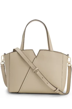 BOSS Revers small leather tote bag with belt detail