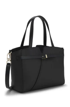 BOSS Revers small leather tote bag with belt detail