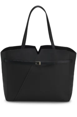 BOSS Revers tote bag in leather with belt detail