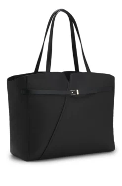 BOSS Revers tote bag in leather with belt detail
