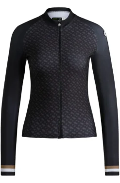 BOSS x ASSOS black training jersey with three rear pockets