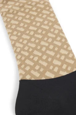 BOSS x ASSOS moisture-wicking cycling socks with seamless construction