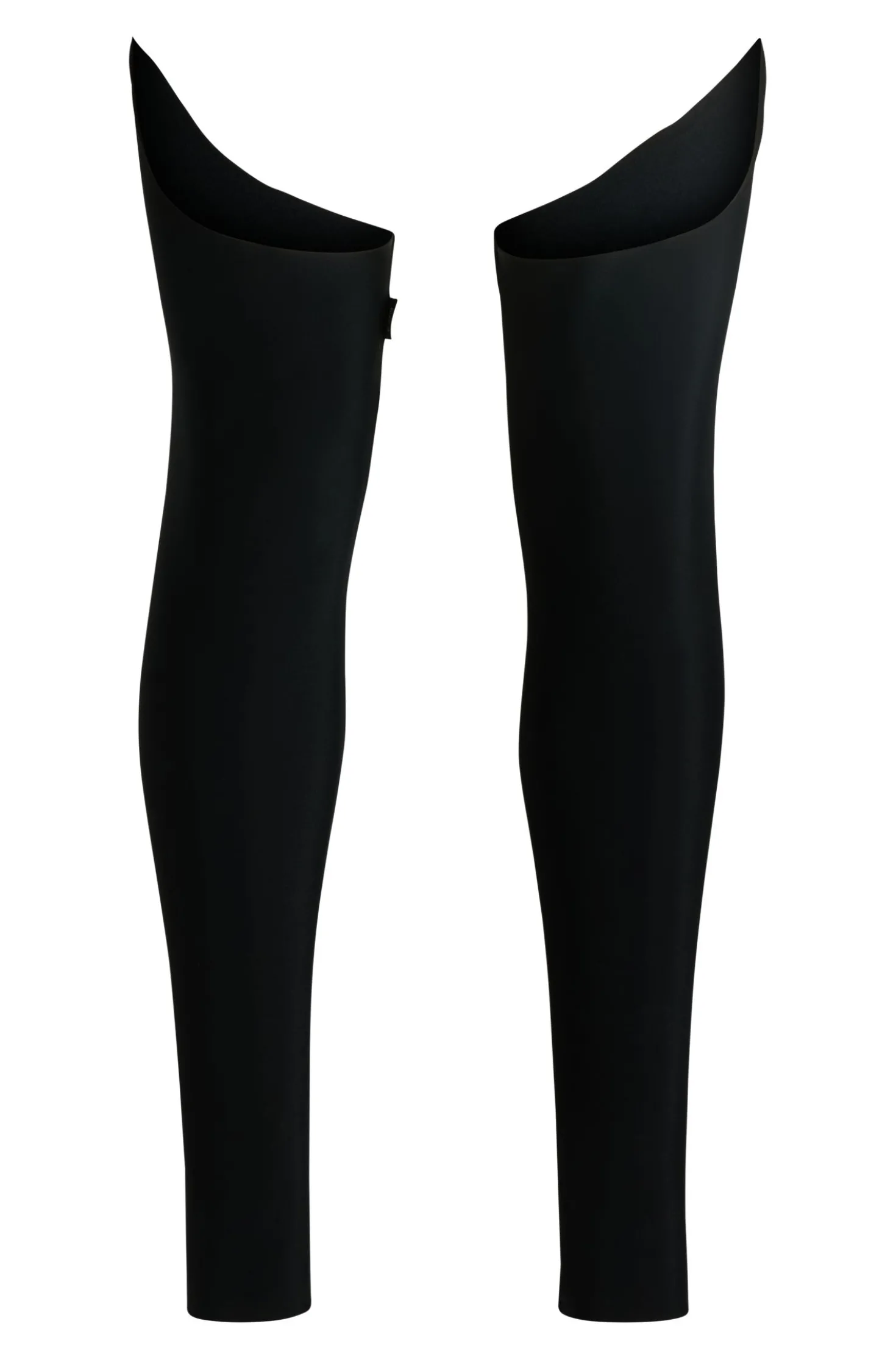 BOSS x ASSOS thermal leg warmers with logo details