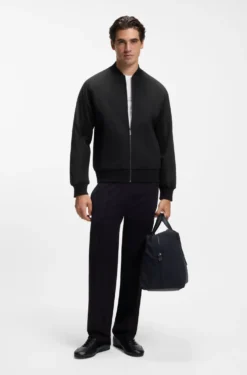 BOSS x ASTON MARTIN bomber-style jacket
