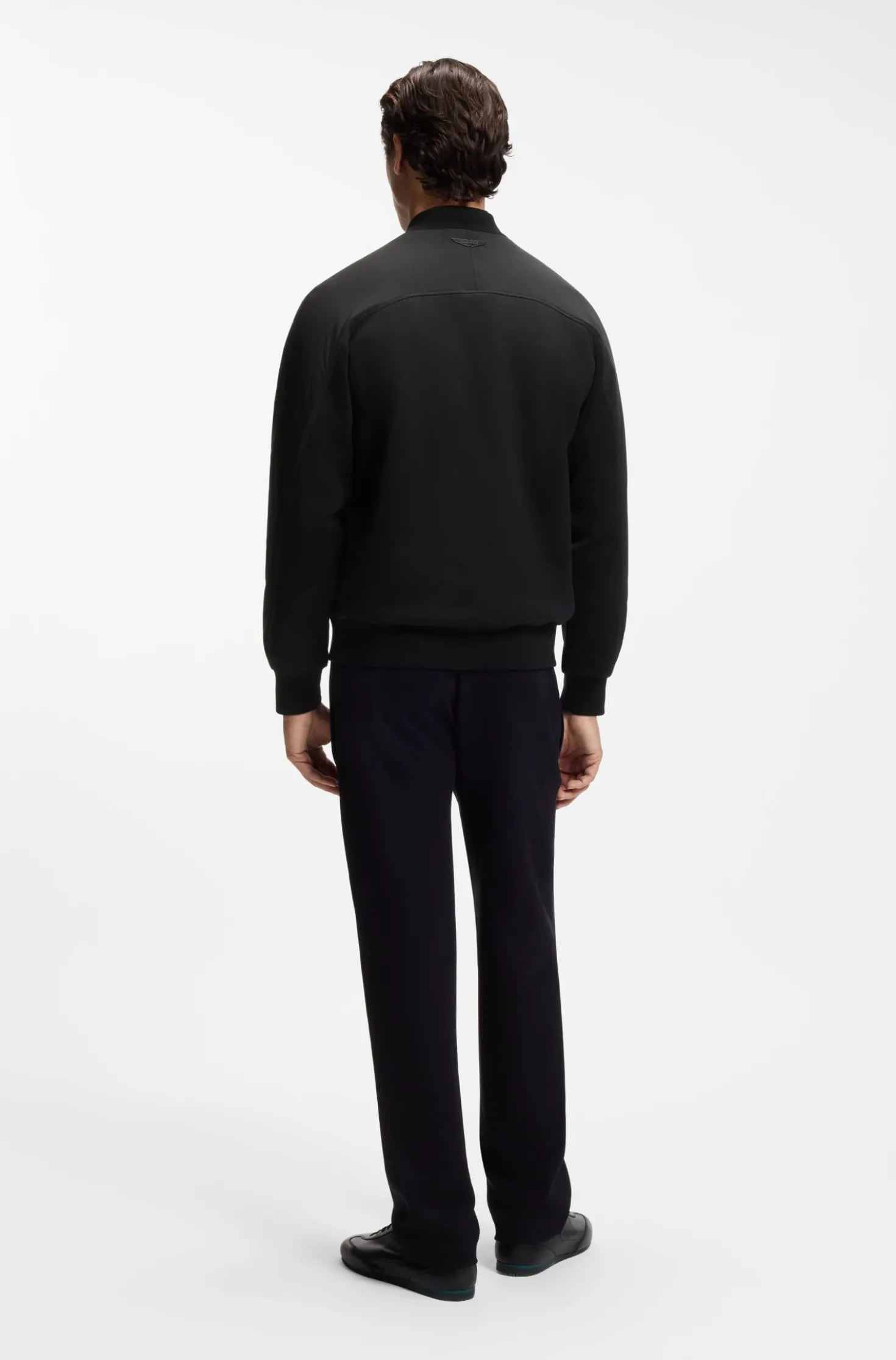 BOSS x ASTON MARTIN bomber-style jacket