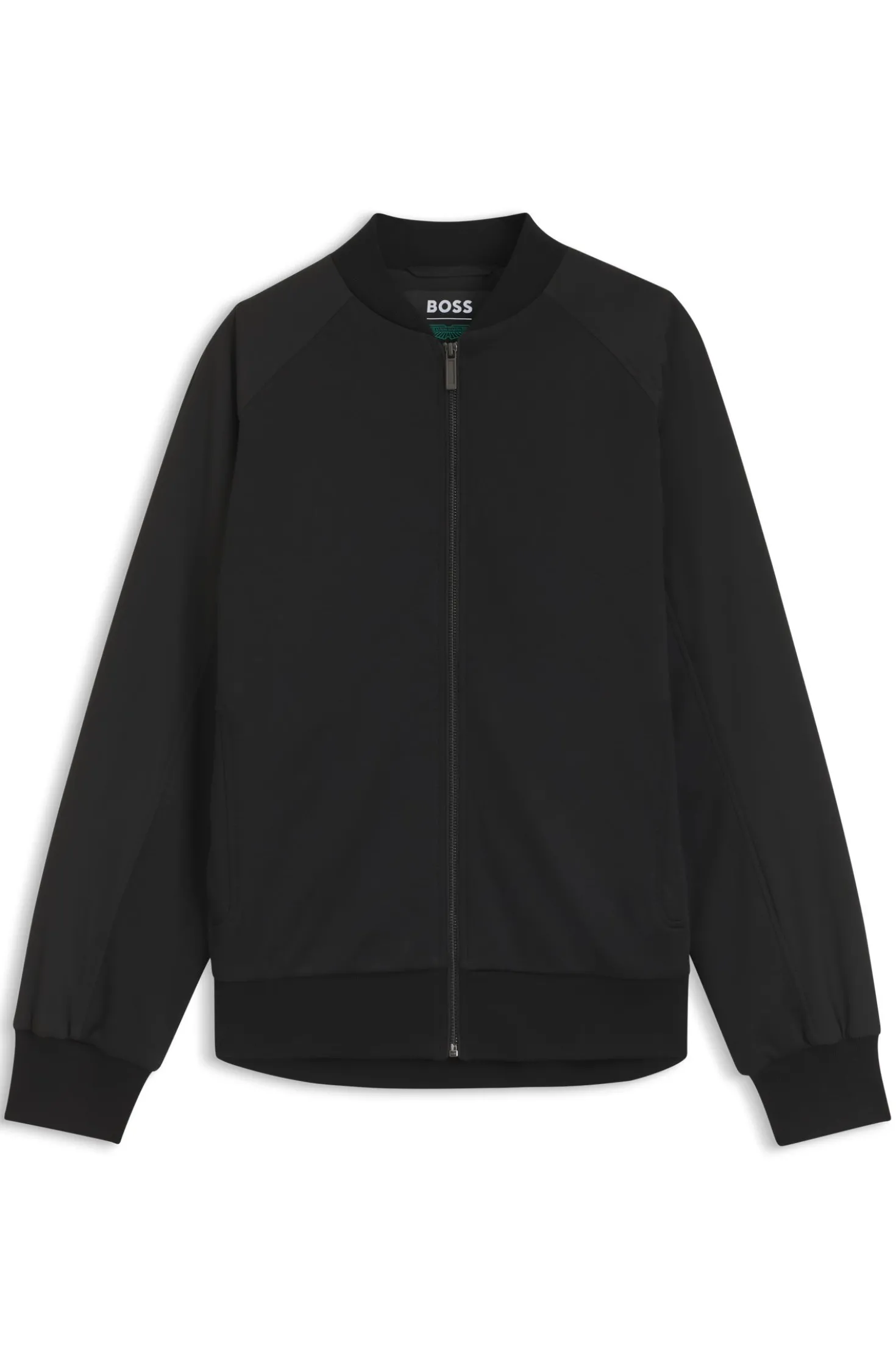 BOSS x ASTON MARTIN bomber-style jacket