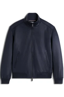 BOSS x ASTON MARTIN jacket in leather