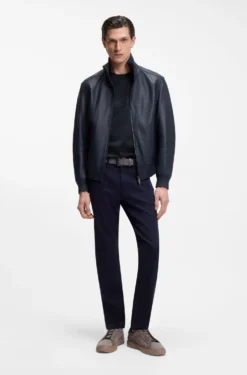 BOSS x ASTON MARTIN mercerised-cotton T-shirt with car artwork