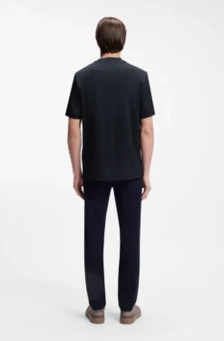 BOSS x ASTON MARTIN mercerised-cotton T-shirt with car artwork