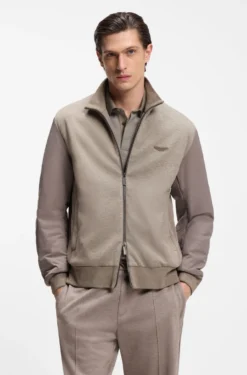 BOSS x ASTON MARTIN sweatshirt with wing detail