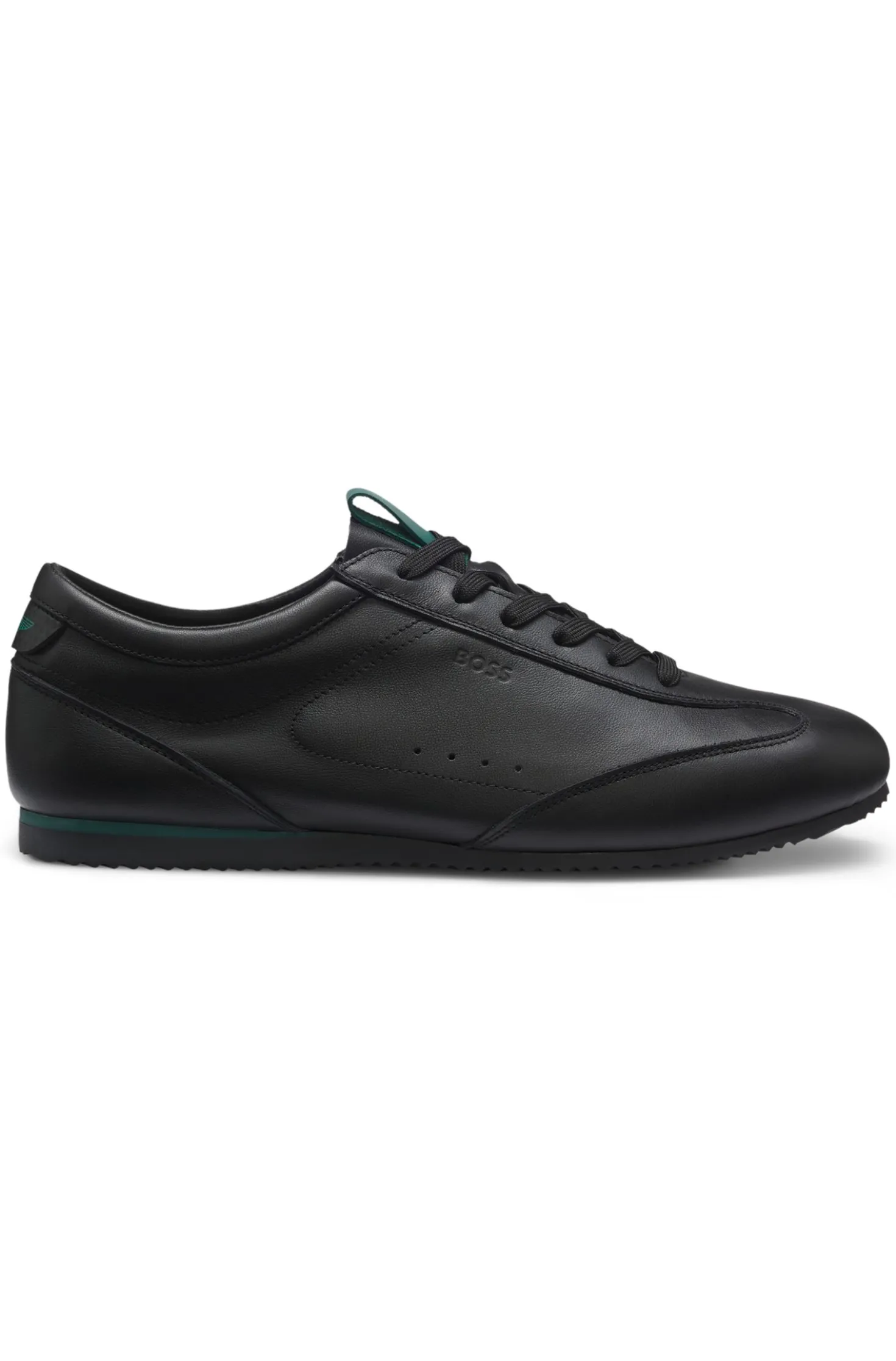 BOSS x ASTON MARTIN trainers in leather