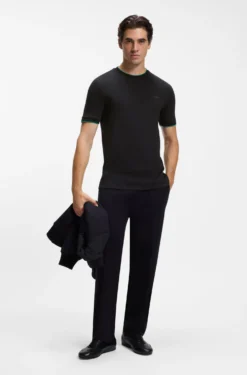 BOSS x ASTON MARTIN T-shirt in mercerised cotton