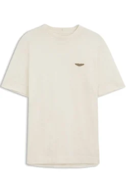 BOSS x ASTON MARTIN T-shirt in mercerised cotton jacquard