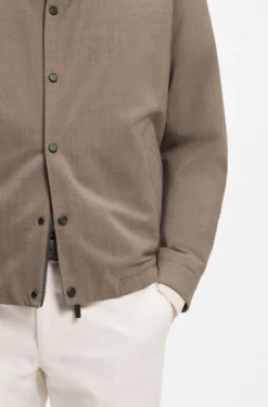 BOSS x ASTON MARTIN wool-blend jacket
