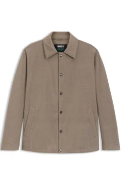 BOSS x ASTON MARTIN wool-blend jacket