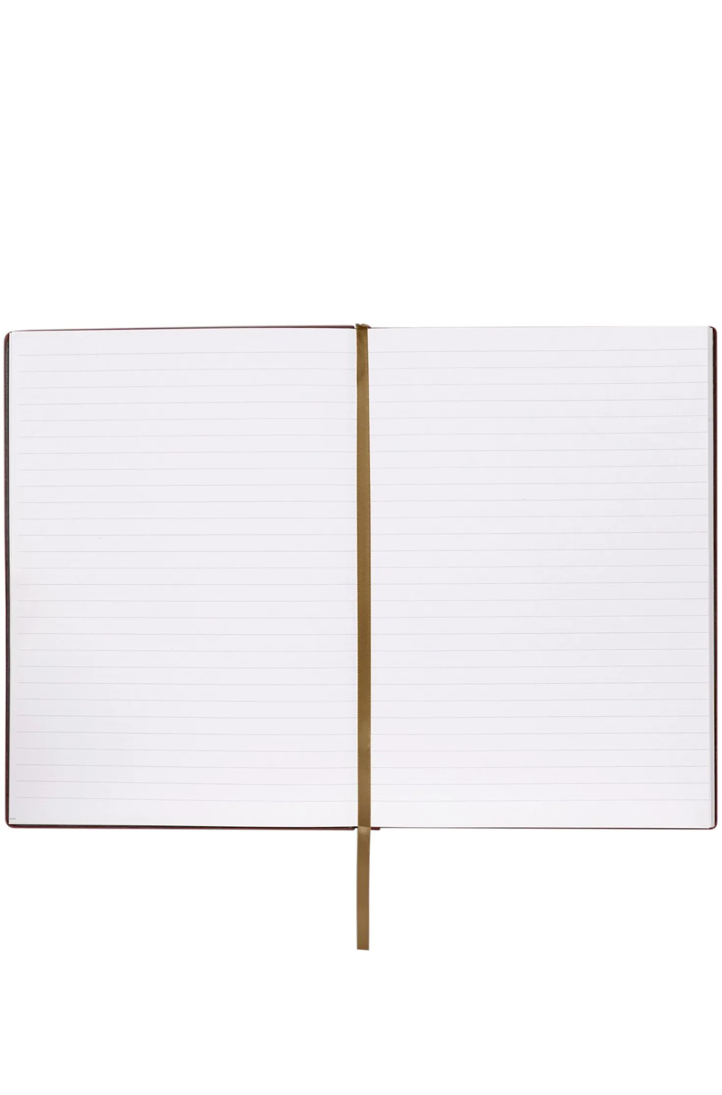 Burgundy A5 notebook with Double B monogram