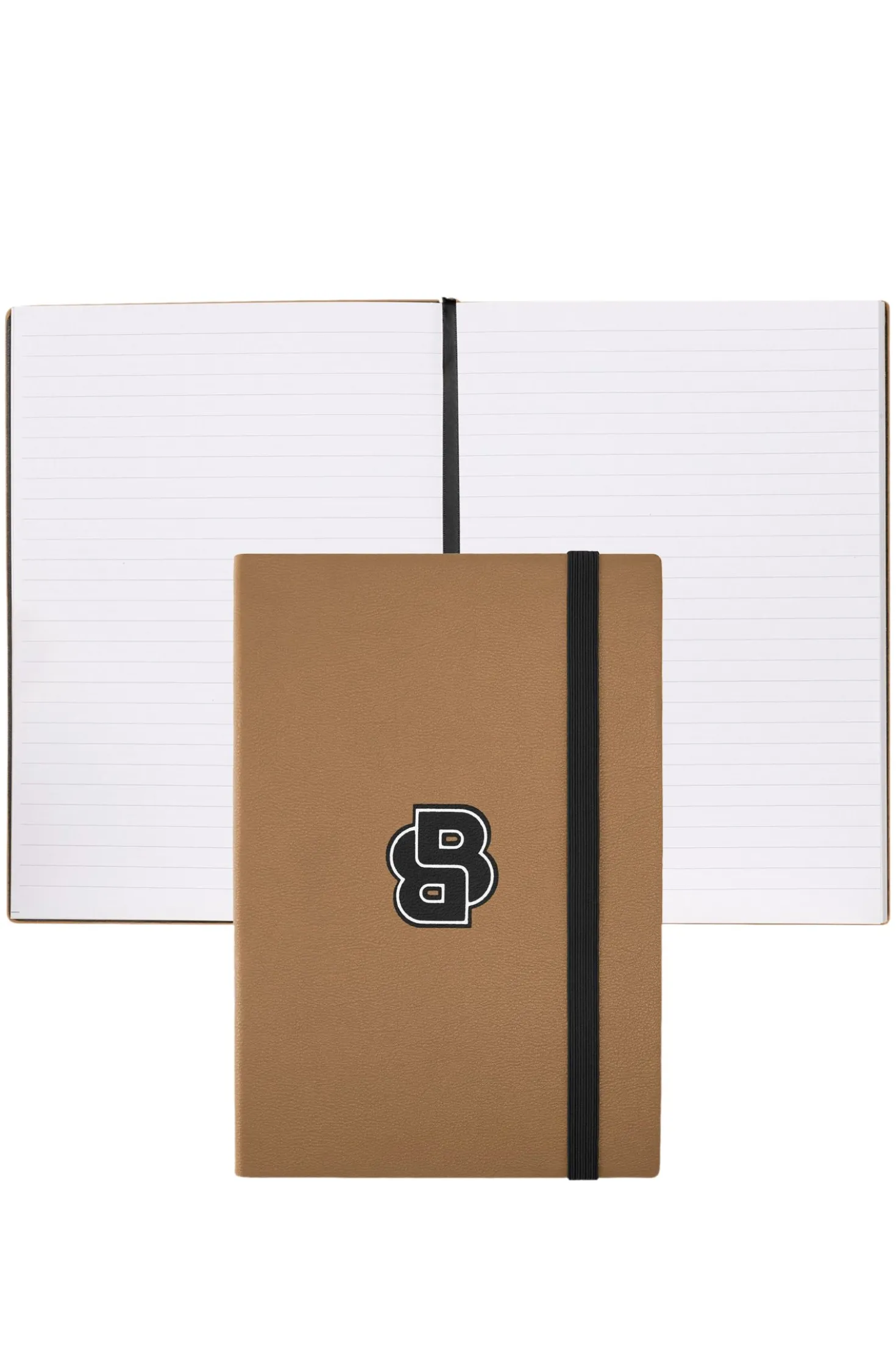Camel A5 notebook with Double B monogram