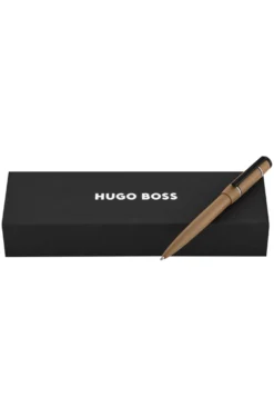 Camel-toned ballpoint pen with Double B monogram