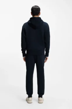Casual cotton tracksuit set with a minimalist logo