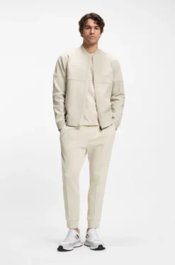 Cotton-blend sweatshirt with tennis-themed logo