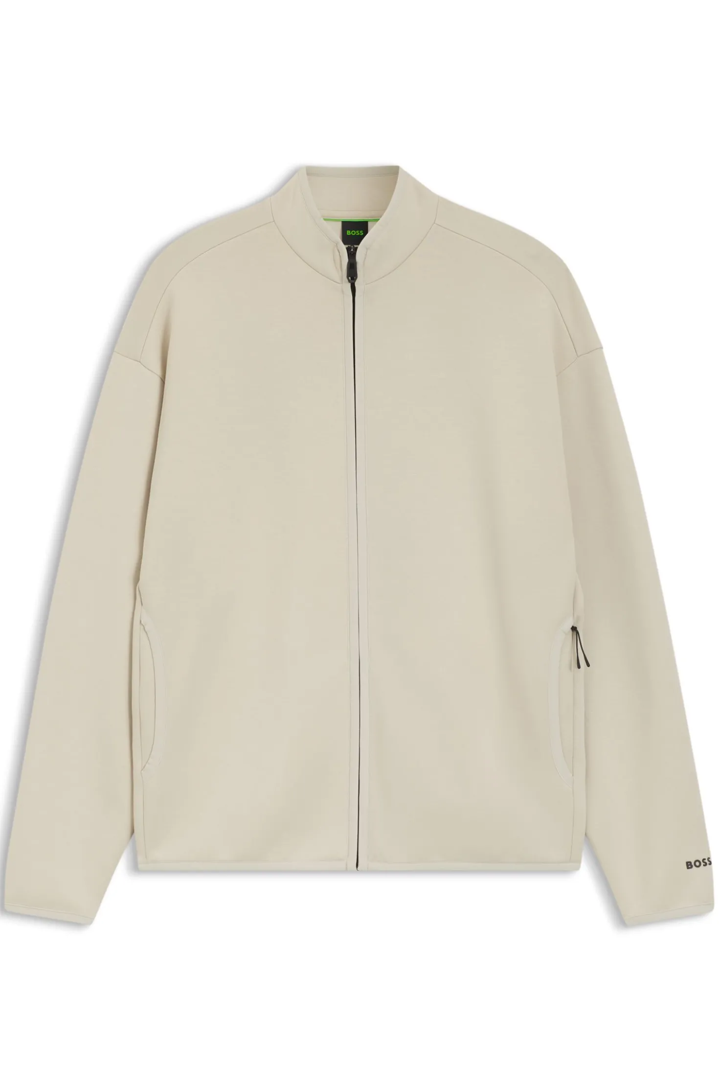 Cotton-blend sweatshirt with reflective graphic