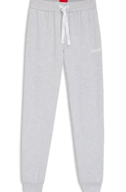 Cotton-blend tracksuit bottoms with logo details