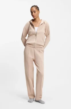 Cotton-blend tracksuit bottoms with Double B monogram