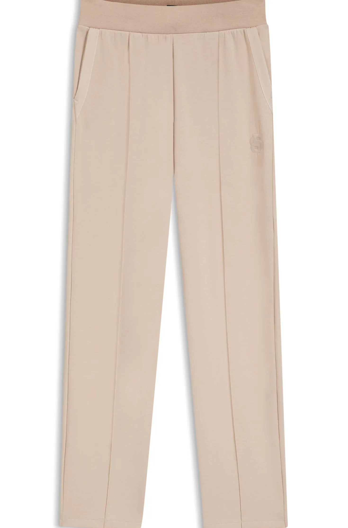 Cotton-blend tracksuit bottoms with Double B monogram