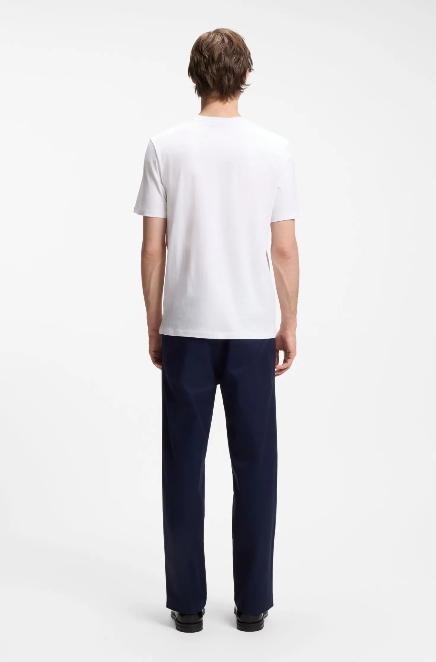 Cotton-jersey T-shirt with animal artwork