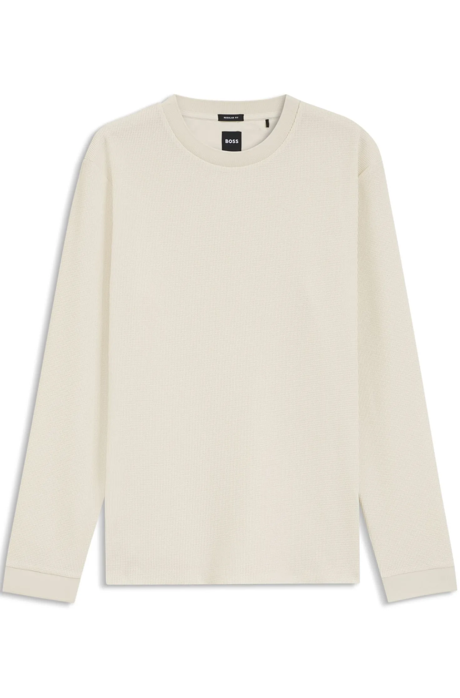 Cotton-jersey T-shirt with crew neck