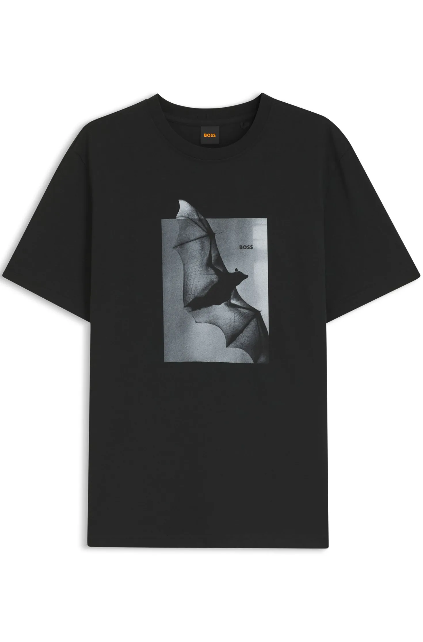Cotton-jersey T-shirt with graphic artwork