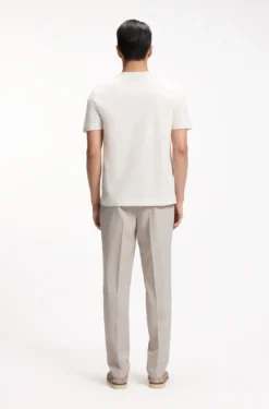 Cotton-jersey T-shirt with logo detail