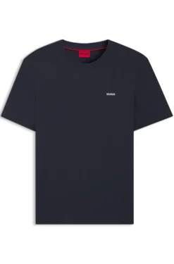 Cotton-jersey T-shirt with logo print