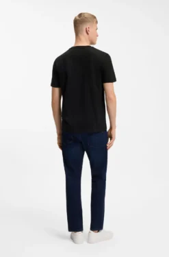 Cotton-jersey T-shirt with printed artwork