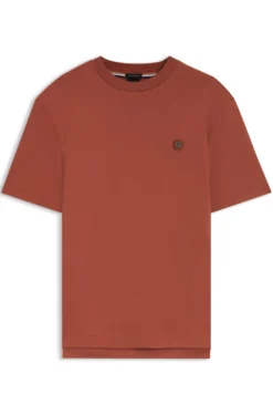 Cotton T-shirt with Double-B-monogram badge