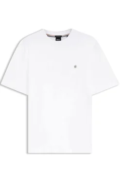 Cotton T-shirt with Double-B-monogram badge