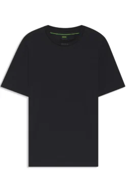 Cotton T-shirt with logo crew neck