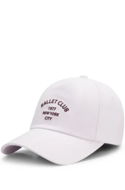 Cotton-twill cap with artwork