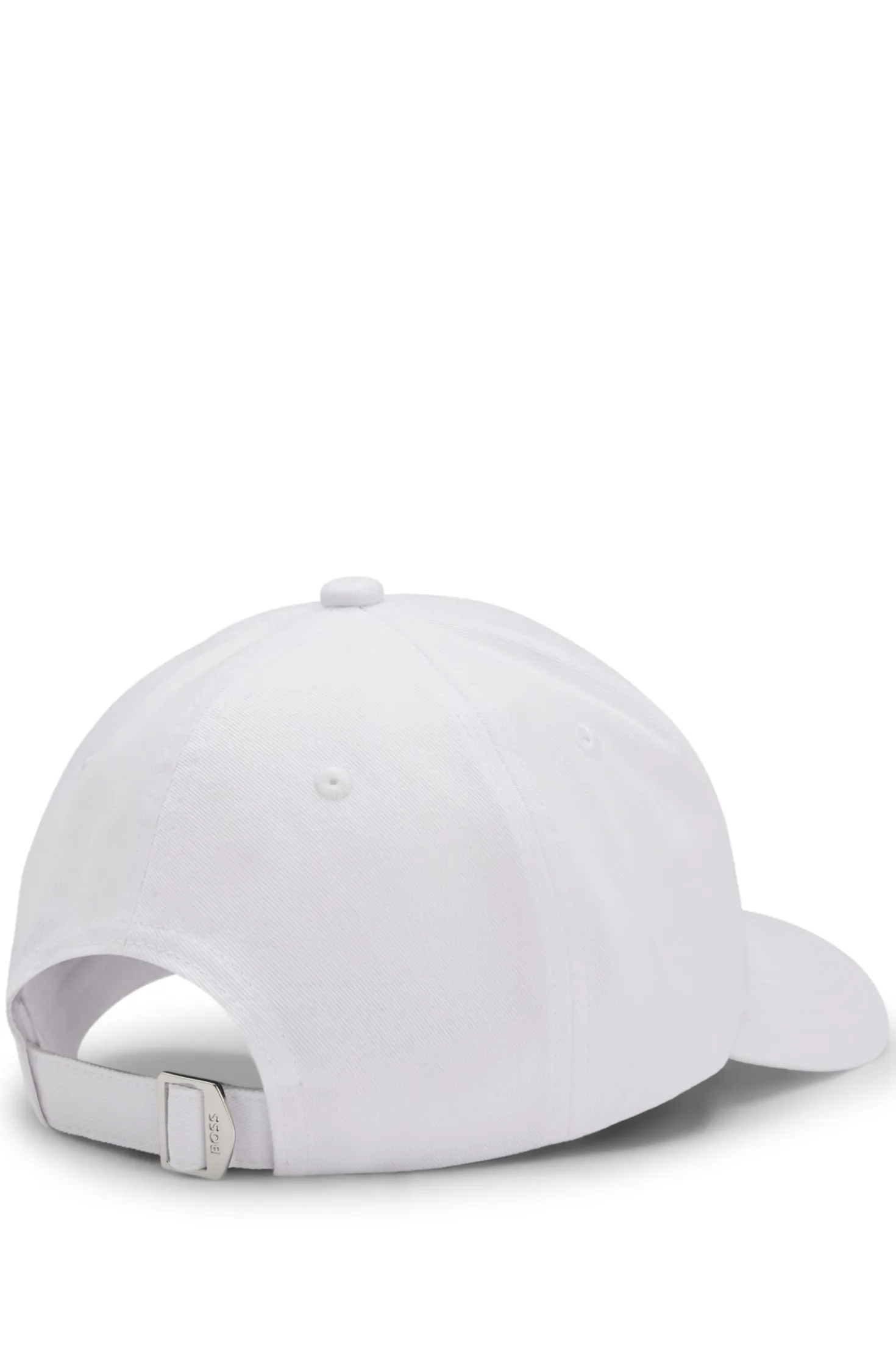 Cotton-twill cap with embroidered logo