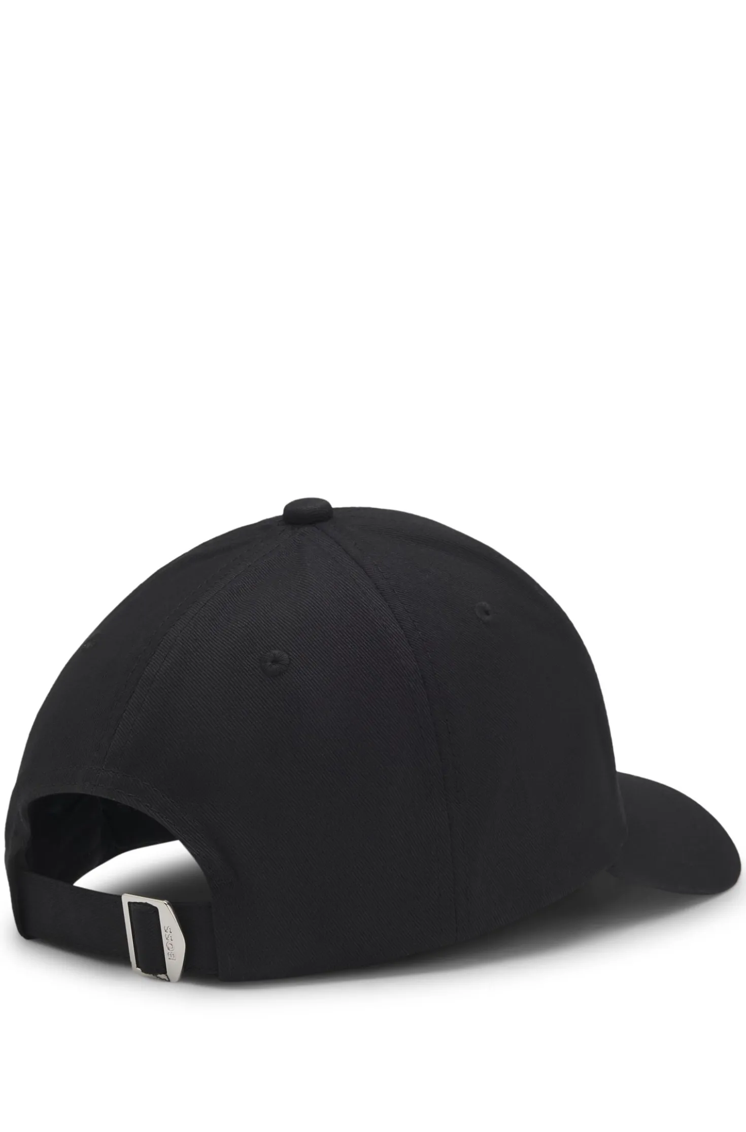 Cotton-twill cap with embroidered logo