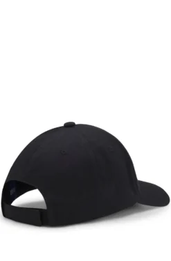 Cotton-twill cap with logo patch