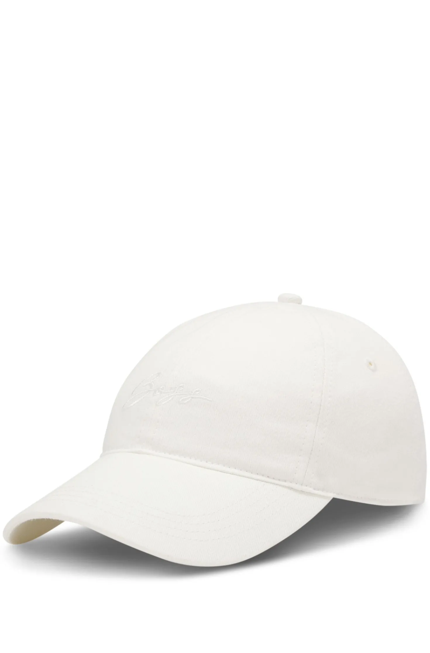 Cotton-twill cap with script logo