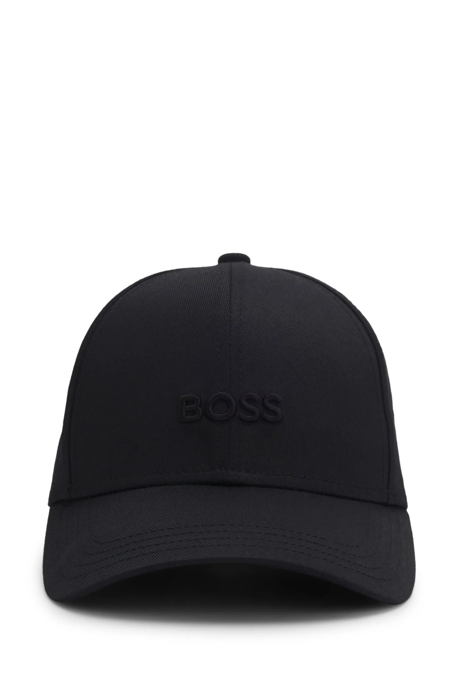 Cotton-twill cap with tonal embroidered logo