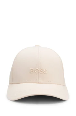 Cotton-twill cap with tonal embroidered logo