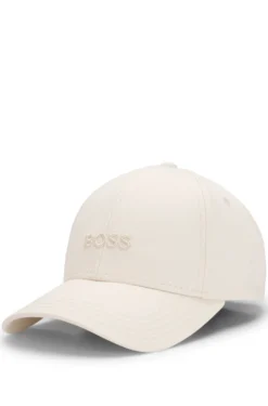 Cotton-twill cap with tonal embroidered logo