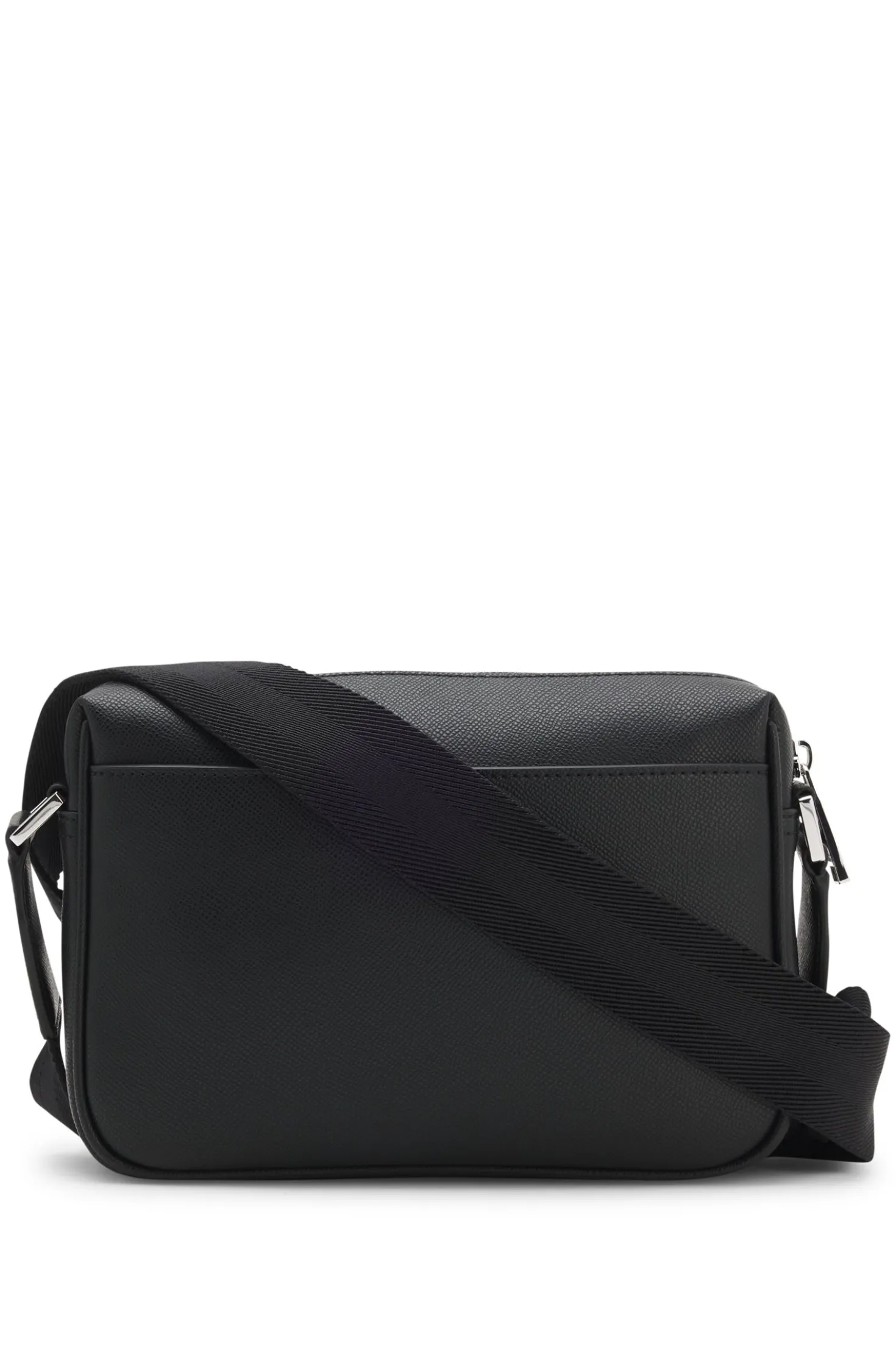 Crossbody bag with logo lettering